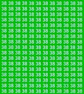 بازی فکری :تنها اوناییکه ضریب هوشی بالای 200 دارن میتونن عدد 33 رو توی تصویر پیدا کنن!