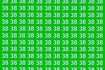 بازی فکری :تنها اوناییکه ضریب هوشی بالای 200 دارن میتونن عدد 33 رو توی تصویر پیدا کنن!