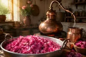 طرز تهیه گلاب در خانه | آموزش کامل تهیه گلاب در خانه