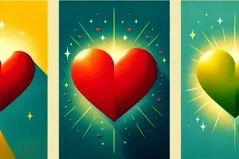 تست شخصیت شناسی : با انتخاب یک قلب بفهمید سازگاری شما با شریک زندگی‌تان چگونه است؟