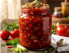 طرز تهیه ترشی گوجه فرنگی رنده شده؛ راهنمای یک ترشی خوشمزه و پاییزه