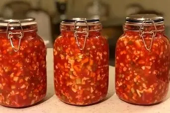 طرز تهیه ترشی لیته مخلوط خوش رنگ بازاری