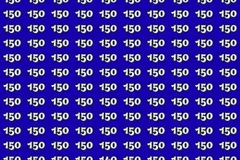 بازی فکری : فقط کسانی که چشمان عقابی دارند می‌ توانند عدد 140 را پیدا کنند!