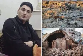 مردی که در  تشییع جنازه خود زنده شد + عکس