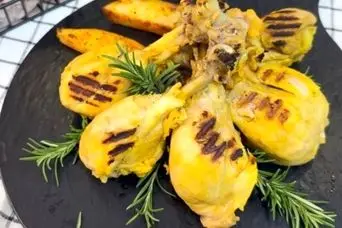 طرز تهیه مرغ دوغی خوشمزه ؛غذای مجلسی در کمتر از نیم ساعت