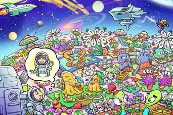 بازی فکری: فقط ۱٪ می‌توانند فضانورد خانم گمشده در کهکشان جدید را در ۱۵ ثانیه پیدا کنند!