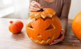 آموزش درست کردن کدو هالووین در خانه؛ ساده، سریع و ترسناک!