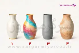تست شخصیت شناسی | کدام گلدان را انتخاب می‌کنی؟ انتخابت می‌گوید این روزها چه چیزی واقعاً کم داری