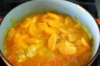 جادوی نارنگی در خورشت مرغ ؛  یک طعم منحصر به فرد پاییزی