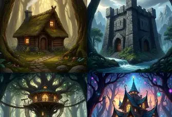 روانشناسی شخصیت :با انتخاب یک خانه جنگلی فهمید چقدر متفاوت تر از بقیه هستید!