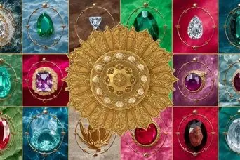 سنگی را انتخاب کنید که با ماه تولد شما مطابقت داشته باشد و ببینید چه چیزی در مورد شما می‌گوید!