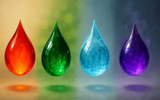 تست شخصیت شناسی : یک قطره رنگ را انتخاب کنید تا ویژگی شخصیتی شما را آشکار کنیم!