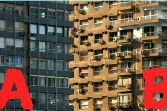 بازی فکری : بگو ساختمون جلویی کدومه و به همه ثابت کن باهوشی نه خوش شانس!