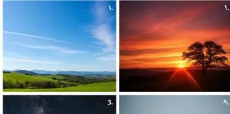 تست شخصیت شناسی : با انتخاب یک آسمان بفهمید چقدر شاعرانه هستید!