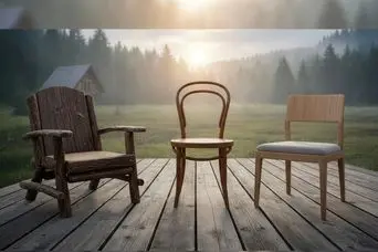 تست شخصیت شناسی: با انتخاب یک صندلی چوبی بفهمید چقدر منظم هستید1