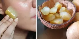 بوتاکس صورت با یخ سیب زمینی
