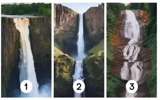بازی فکری؛ میخوای بدونی مغزت بیشتر منطقیه یا احساسی؟ یه آبشار انتخاب کن!
