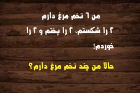 تست هوش | همه بزرگسالان از حل این معما عاجزند!