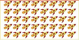 بازی فکری : افرادی که چشمان تیزبینی دارند می توانند موشک متفاوت را پیدا کنند. آیا شما یکی از آنها هستید؟