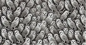 بازی فکری:سرعت مغزتون و با پیدا کردن گربه بین جغدها در ۵ ثانیه بسنجید!