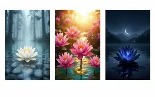 تست خود شناسی : با انتخاب یک گل نیلوفر بفهمید چقدر بی ریا هستید!