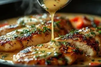 طرز تهیه مرغ با سس سیر