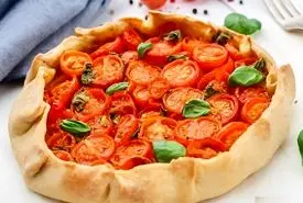 طرز تهیه تارت گوجه ای ؛ آسان و خوشمزه و مجلسی