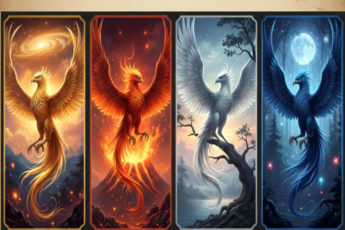 تست شخصیت شناسی : با انتخاب یک ققنوس بفهمید چقدر خردمند هستید!