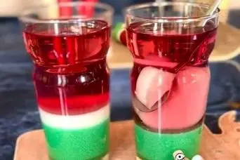 طرز تهیه نوشیدنی سه رنگ مخصوص شب یلدا 