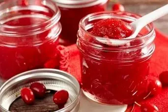 طرز تهیه مربای زغال اخته |  مربا زغال اخته بدون شکرک