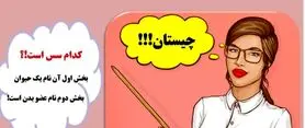 چیستان سخت | کدام سس است که بخش اول آن نام یک حیوان و بخش دوم نام عضو بدن است!؟