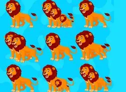 بازی فکری : اگه واقعا آخر هوش و استدلالی، بگو چند تا شیر تو تصویر وجود داره؟