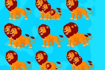 بازی فکری : اگه واقعا آخر هوش و استدلالی، بگو چند تا شیر تو تصویر وجود داره؟