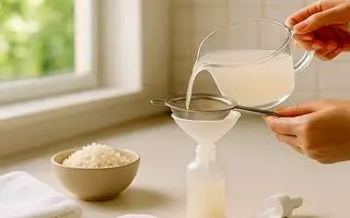 آب برنج برای از بین بردن لک صورت؛ درمان طبیعی لک صورت