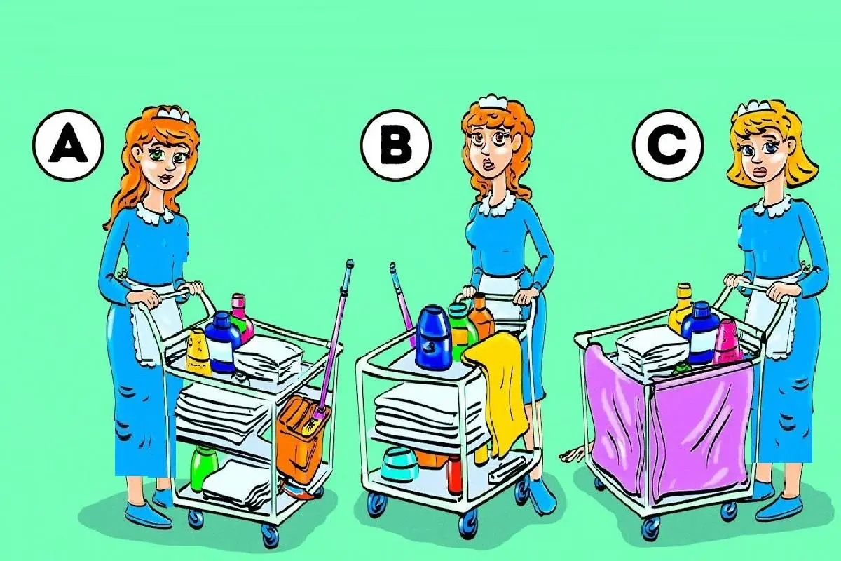 تست هوش | یکی از این 3 خدمتکار قاتله 15 ثانیه وقت داری با دلیل بگی کدومه؟