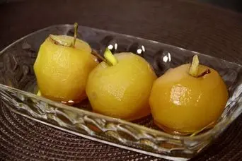 طرز تهیه کمپوت سیب در شیشه 