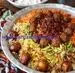 طرز تهیه رشته‌پلوی اقتصادی با کشمش و خرما | ساده، خوش‌عطر و مجلسی