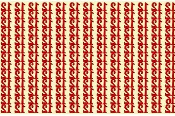 تست هوش: فقط اوناییکه حواس جمعی دارن تو 5 ثانیه عدد 16 برعکس و پیدا می کنند!