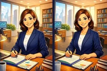 بازی فکری : فقط اوناییکه ضریب هوشی 150 دارن تو 6 ثانیه 3 تفاوت و پیدا می کنند!