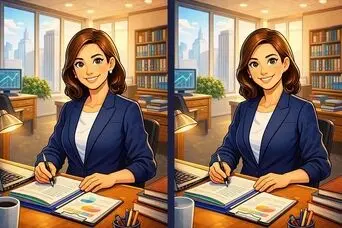 بازی فکری : فقط اوناییکه ضریب هوشی 150 دارن تو 6 ثانیه 3 تفاوت و پیدا می کنند!