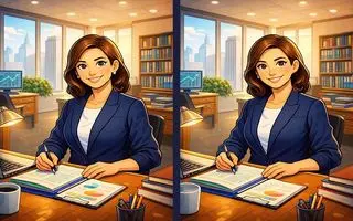 بازی فکری : فقط اوناییکه ضریب هوشی 150 دارن تو 6 ثانیه 3 تفاوت و پیدا می کنند!