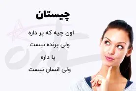 چیستان روز | اون چیه که پر داره ولی پرنده نیست پا داره ولی انسان نیست؟