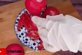 پخت یک املت گوجه فرنگی جدید و خوشمزه تنها در 3 دقیقه
