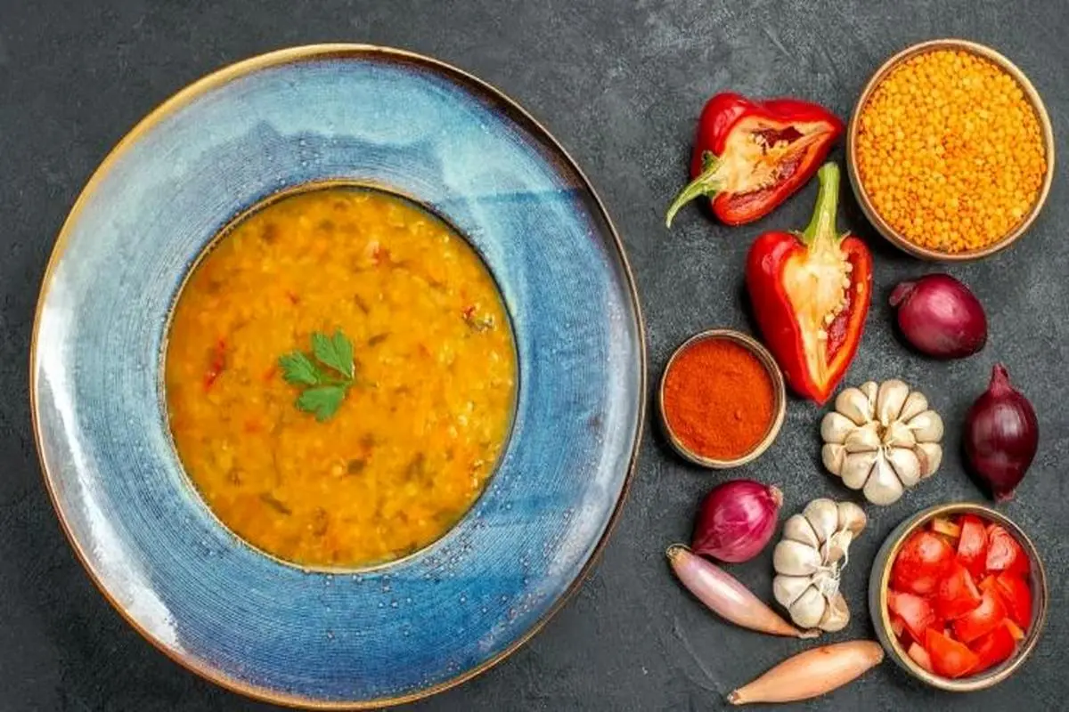 طرز تهیه آش عدس برای سرماخوردگی