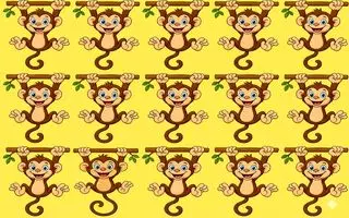 بازی فکری : میمون متفاوت کدام است؟ اگر تمرکز بالایی دارید در 5 ثانیه پیداش کنید!