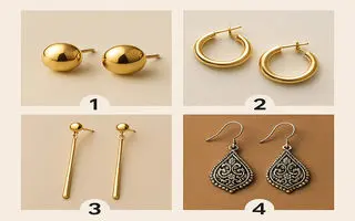 تست شخصیت شناسی : با انتخاب یک گوشواره بفهمید چقدر  اهل سادگی و صداقتی!