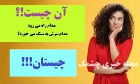 چیستان روز | آن چیست که مدام راه می رود و مدام سرش به سنگ می خورد؟

