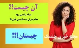 چیستان روز | آن چیست که مدام راه می رود و مدام سرش به سنگ می خورد؟
