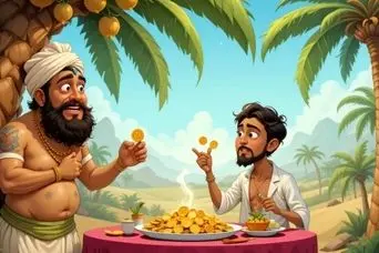 یک نذر، یک دروغ و چهل گرسنه! / حکایت جذاب مرد خسیس و نذر فراموش شده