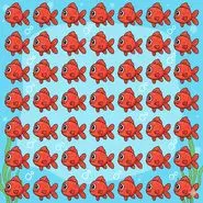 بازی فکری : باید خیلی دید عقابی داشته باشی که 2 تا ماهی متفاوت و تو 4 ثانیه پیدا کنی!